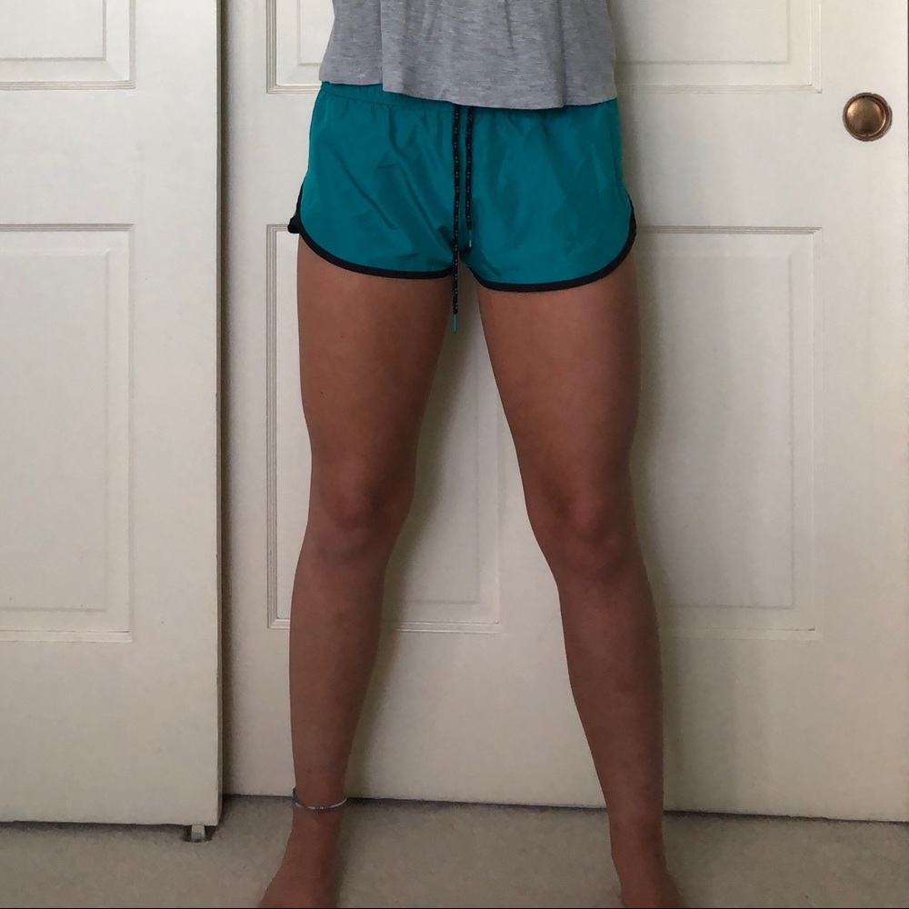 AEROPOSTALE Teal Athletic Shorts